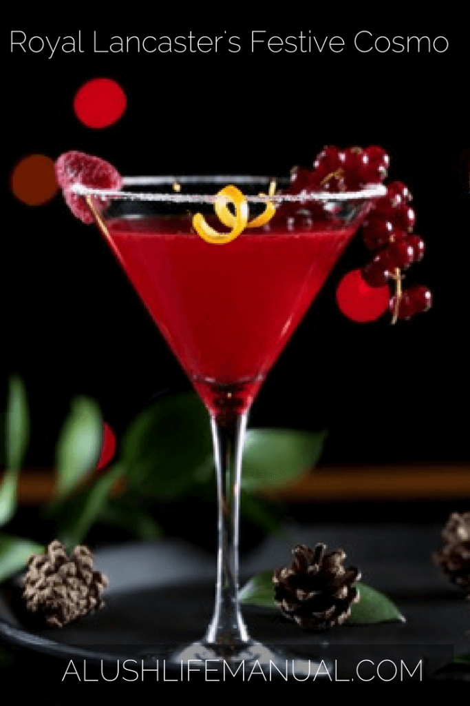 Royal Lancaster's Festive Cosmopolitan Recipe - Pinterest (1)