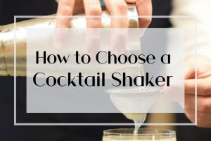 Choose a Cocktail Shaker