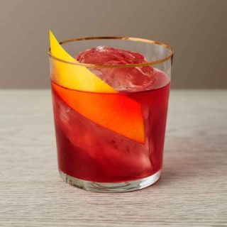 Nogroni cocktail