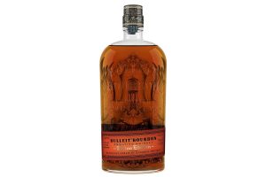 Bottle of Bulleit Bourbon with Tattoo