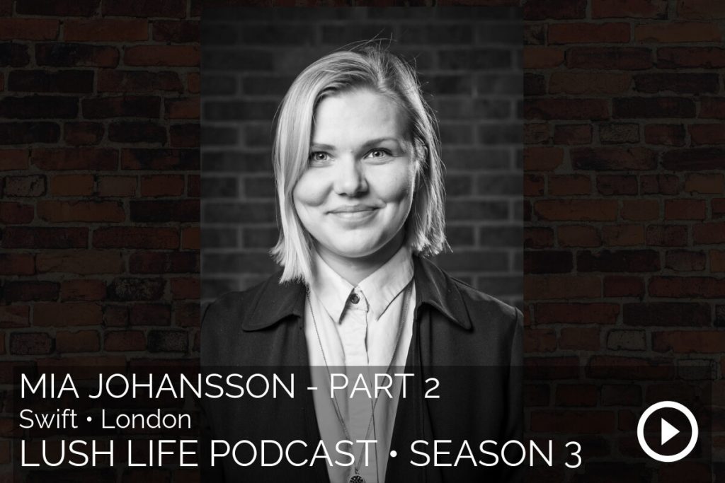 Mia Johansson, Swift, London - Post 2