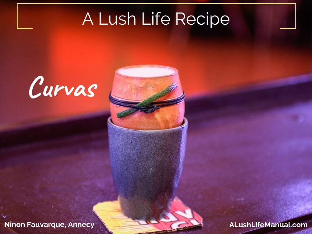 Curvas, Ninon Fauvarque, Annecy - Cocktail Recipe