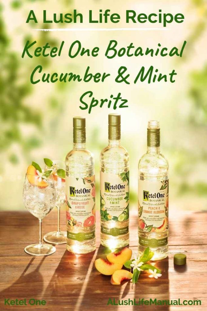 How To Make The Ketel One Botanical Cucumber & Mint Spritz