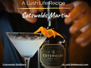 Cotswolds Martini, Cotswolds Distillery, Shipston-on-Stour