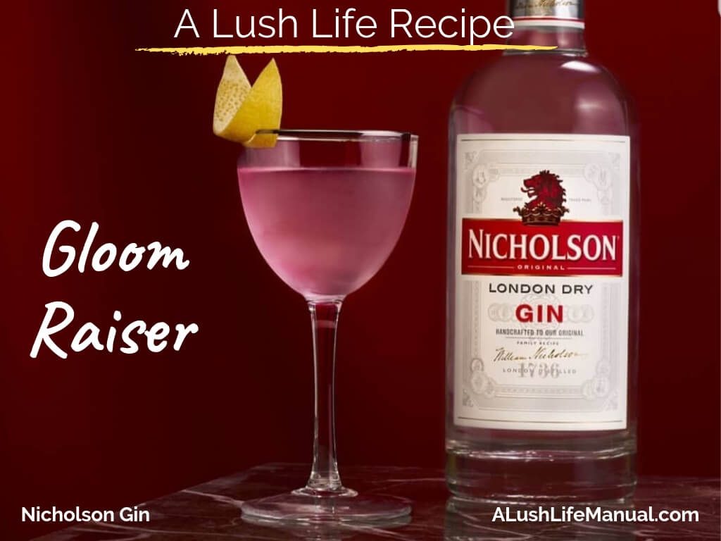 Gloom Raiser, Nicholson Gin, London - cocktail recipe