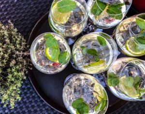 Drinking in Trentino - Hugo Cocktail