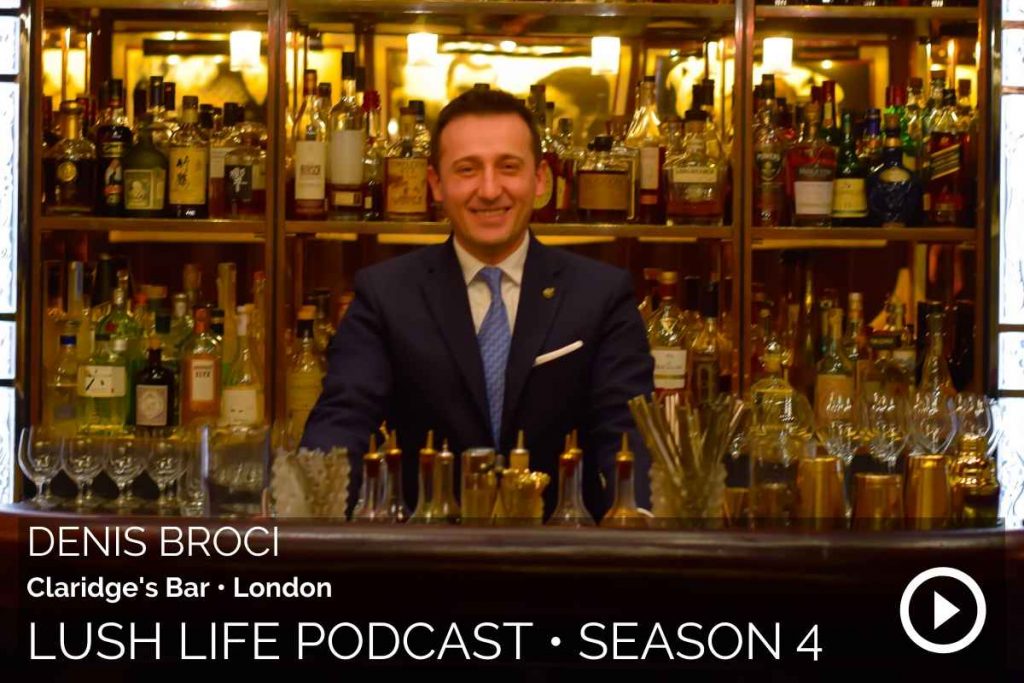Denis Broci, Claridge's Bar, London
