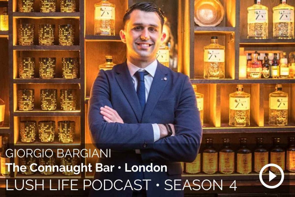 Giorgio Bargiani, The Connaught Bar, London