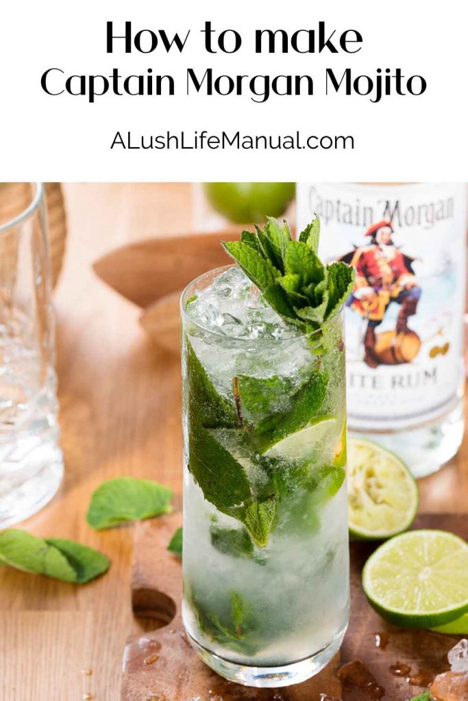 Captain Morgan Mojito - Pinterest Recipe 2