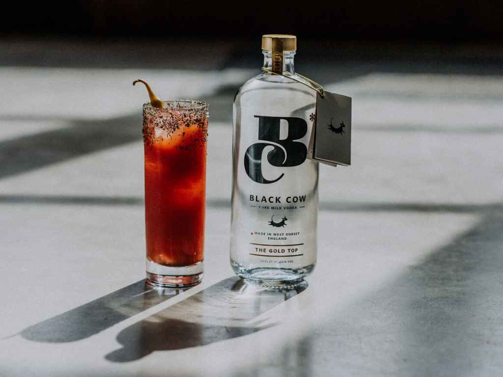 Black Cow Vodka Bloody Cow - Cocktail Recipe