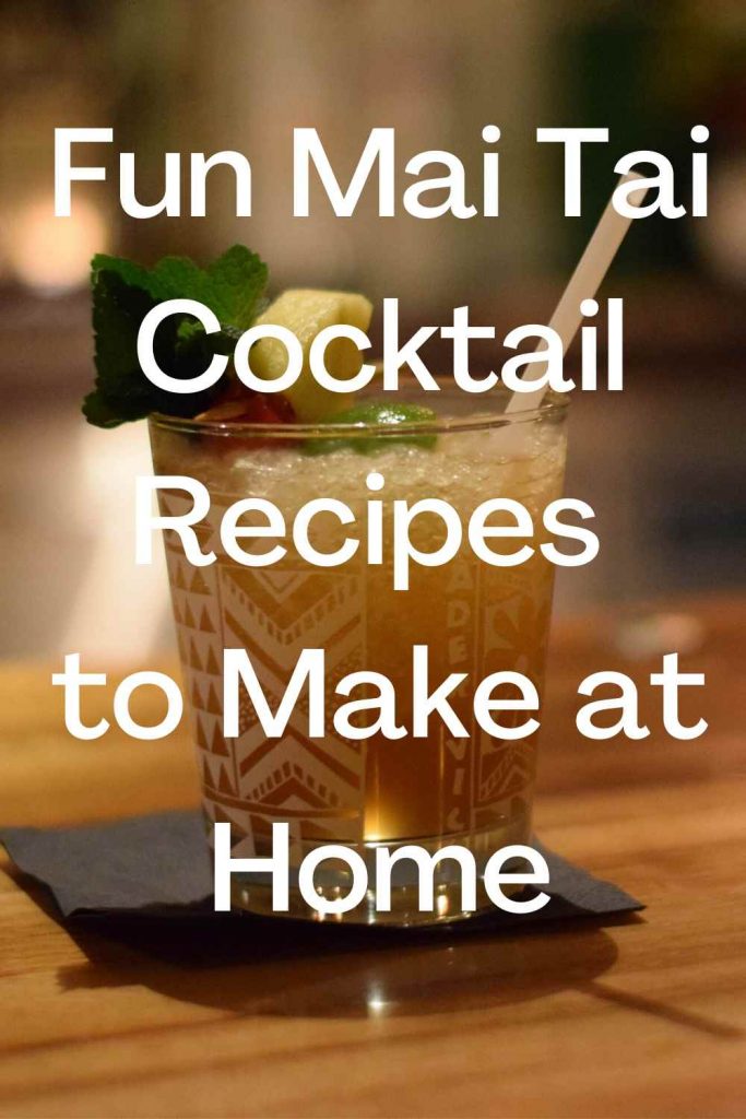 Fun Mai Tai Cocktail Recipes - Pinterest
