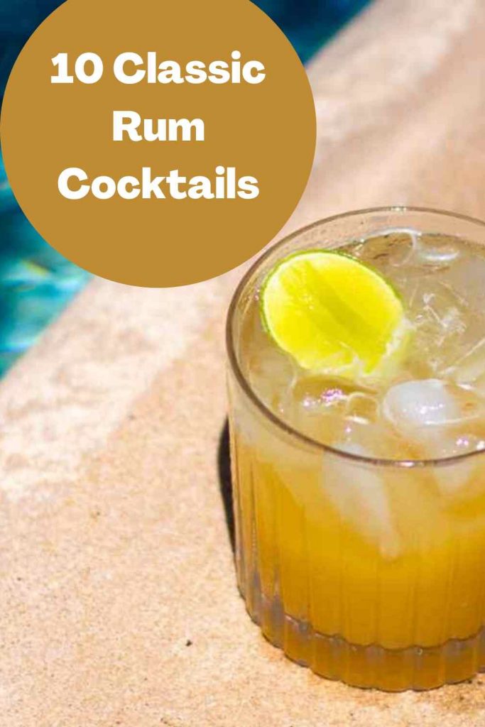 10 Classic Rum Cocktails Pinterest