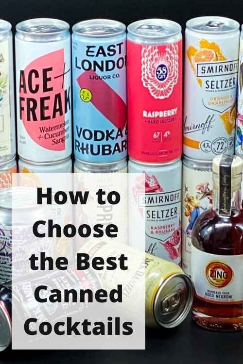 Canned Cocktails - Pinterest