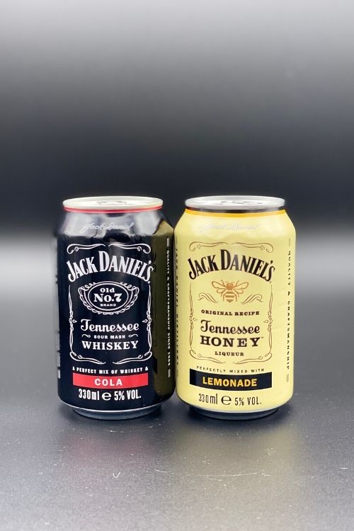 JD and Cola - canned cocktails