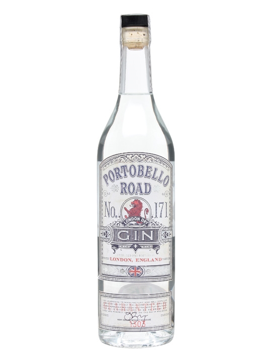 Portobello Road No.171 London Dry Gin 70cl (ships worldwide)