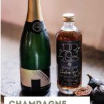 Black Cow Christmas Spirit Champagne Cocktail - PIN