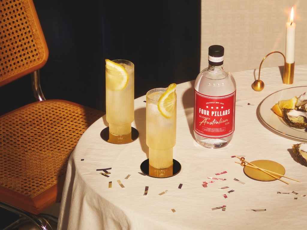 Four Pillars Gin Ginger Collins