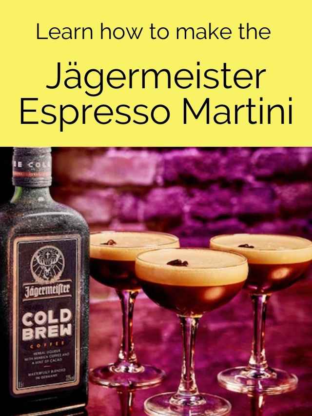 Jägermeister Espresso Martini Web story