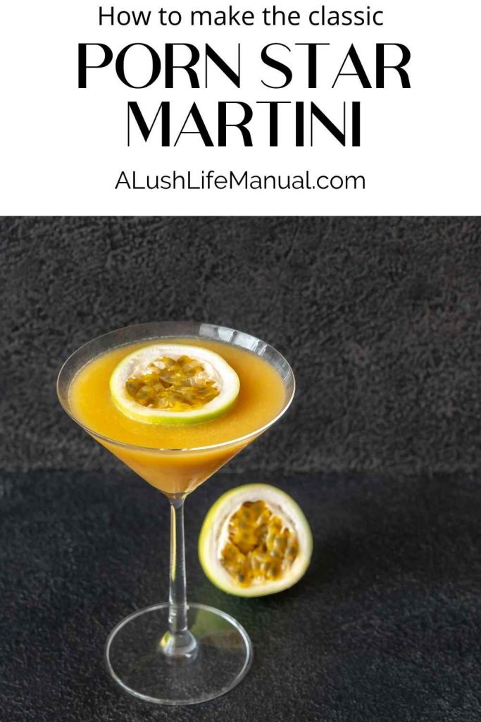 Porn Star Martini - Pinterest