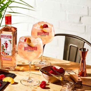 Beefeater's Peach & Raspberry Gin and Tonic