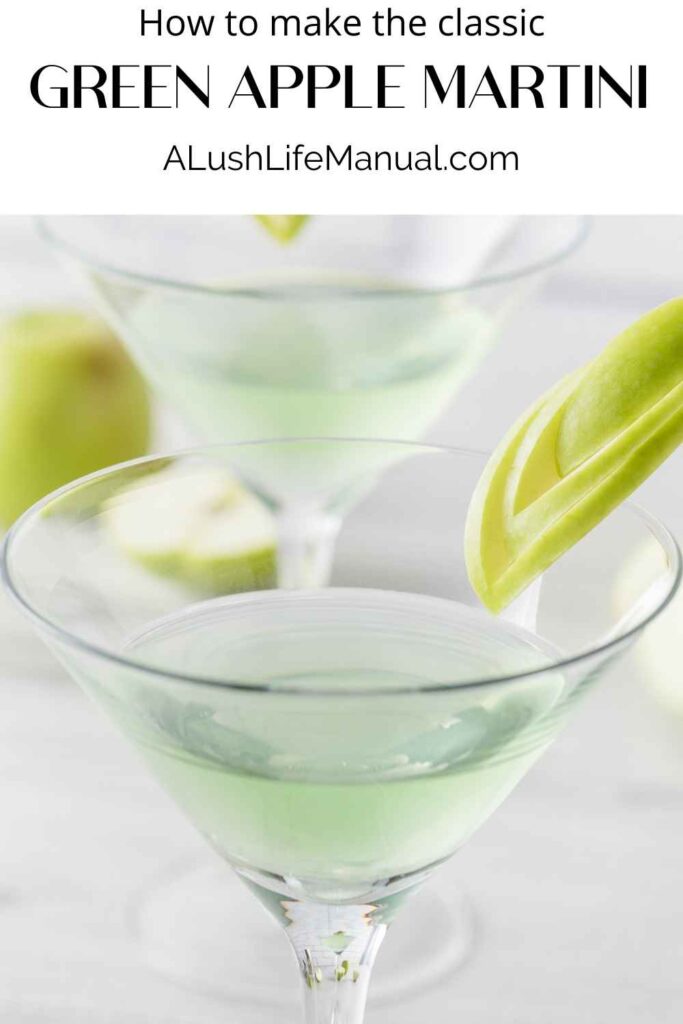 Green Apple Martini - pinterest