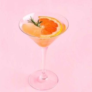 Pink Grapefruit Martini