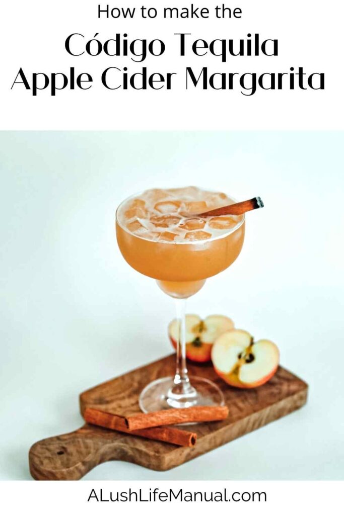 Código Tequila Apple Cider Margarita - PInterest