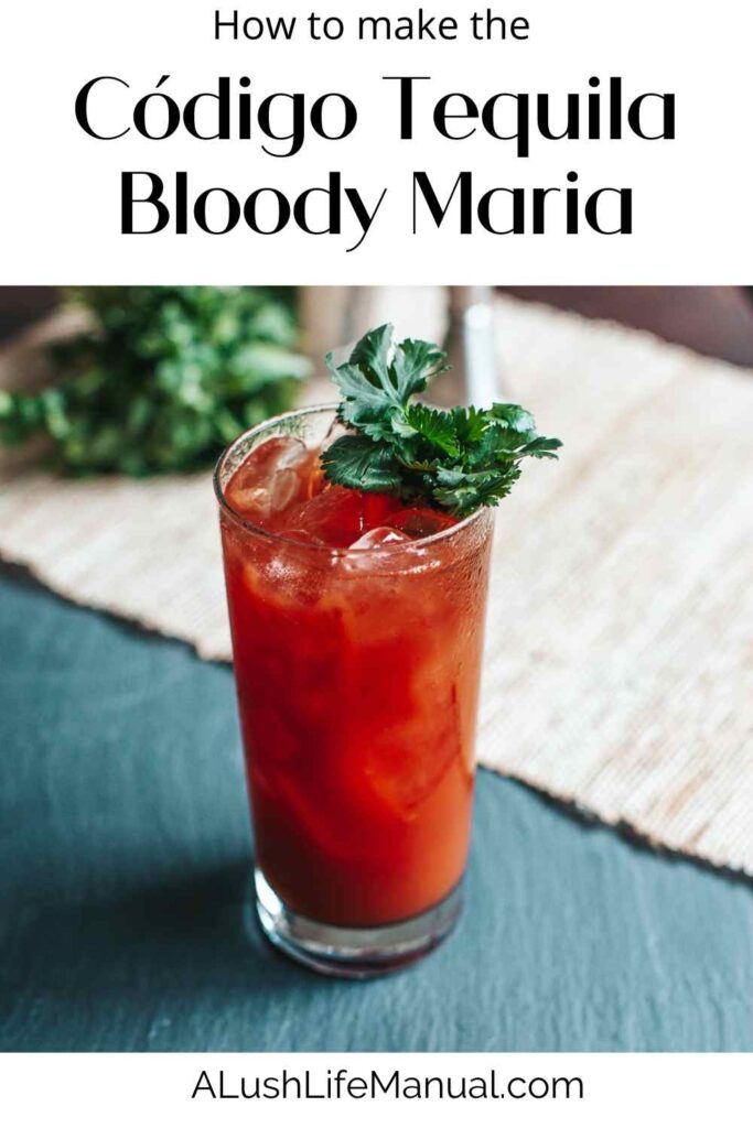 Código Tequila Bloody Maria - Pinterest