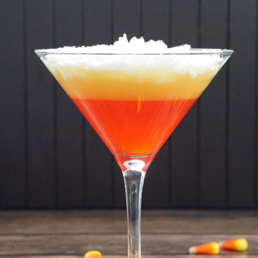 Candy Corn martini