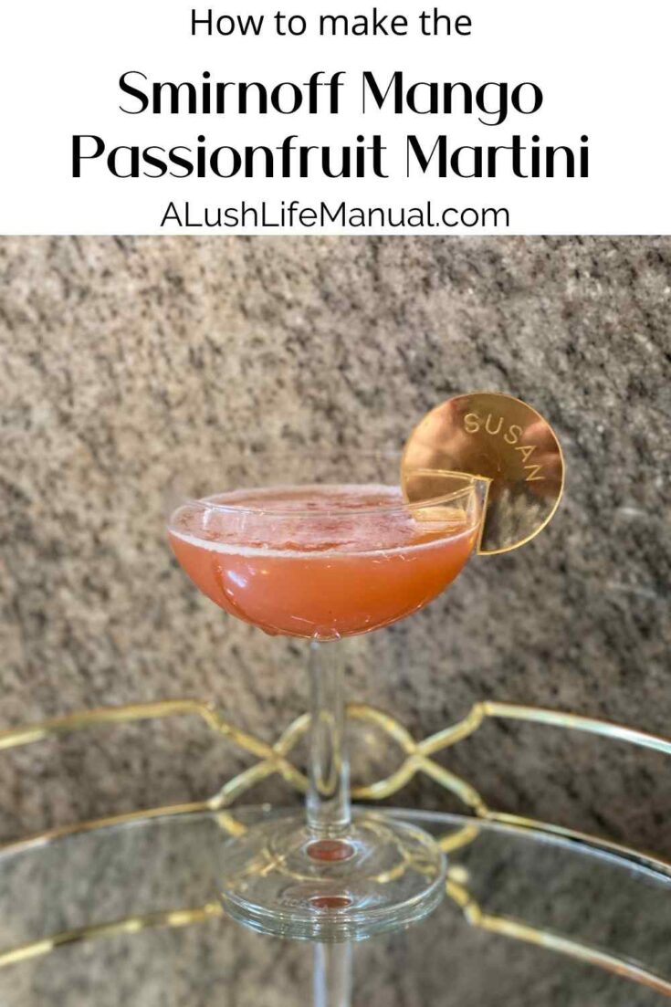 How To Make The Smirnoff Mango Passionfruit Martini