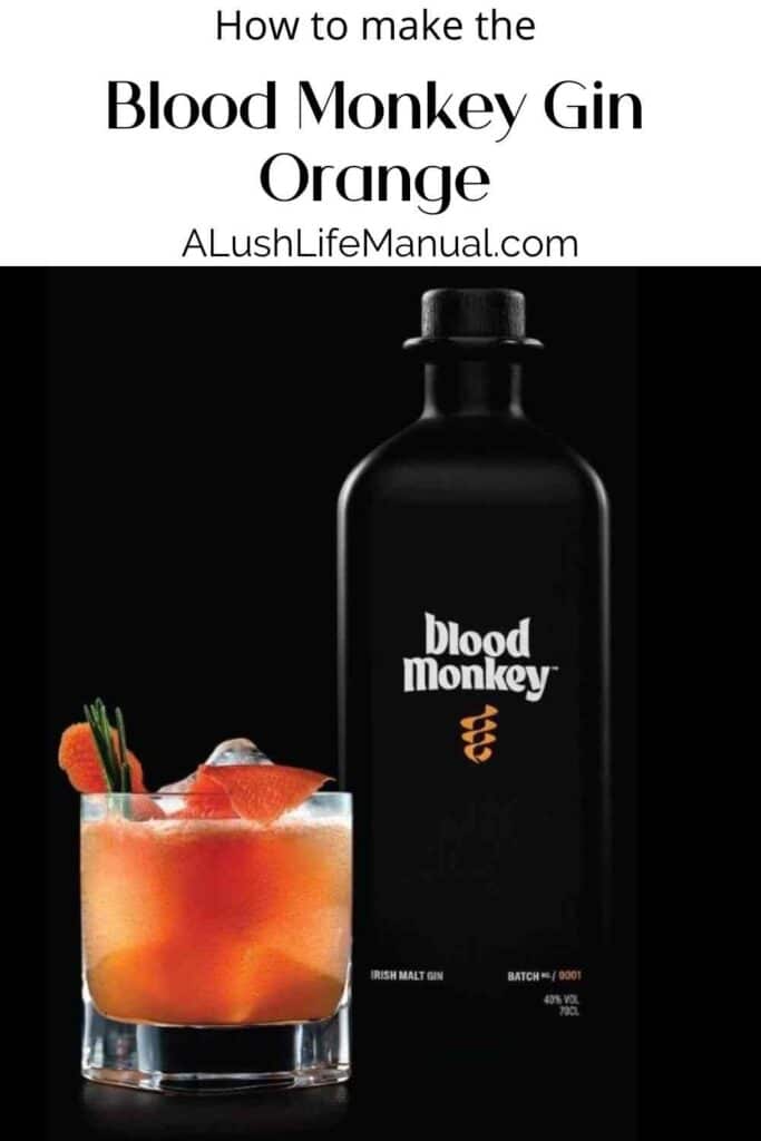 Blood Monkey Gin Orange PIN