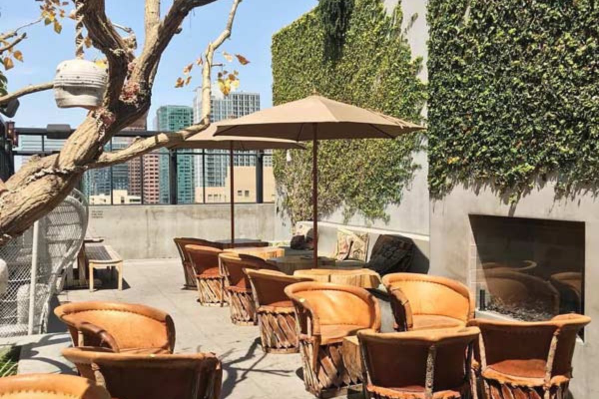 Rooftop Bar at The Ace Hotel – Los Angeles, USA