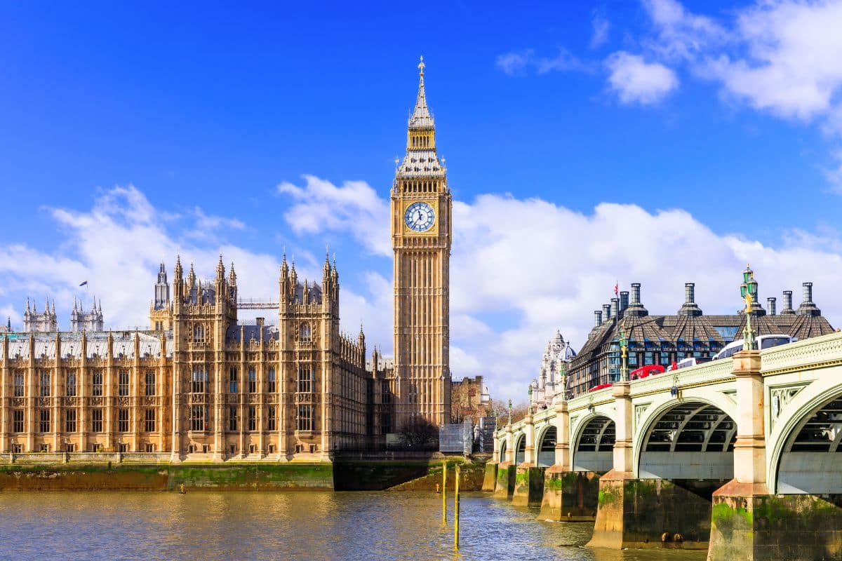 1. Big Ben SCStock from Getty Images