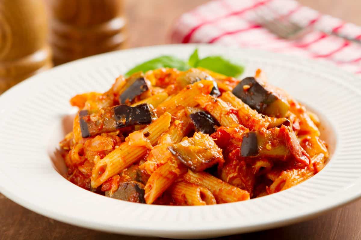 Sicily – Pasta alla Norma by boblin from Getty Images Signature