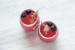 Blackberry Fig Fizz