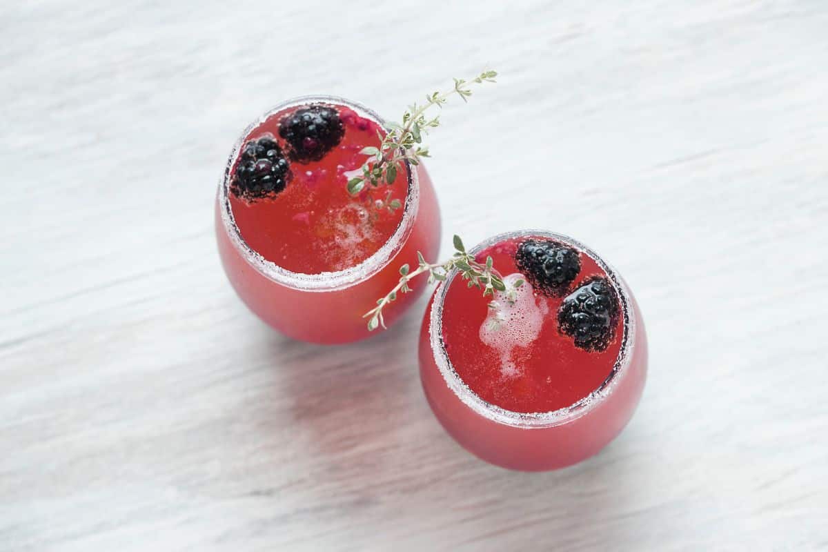 Blackberry Fig Fizz