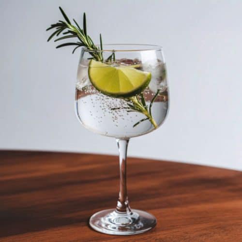 Citrus Rosemary Gin Cocktail + Winter Twist