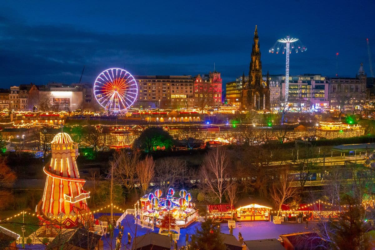 Edinburgh Christmas Market (Scotland)