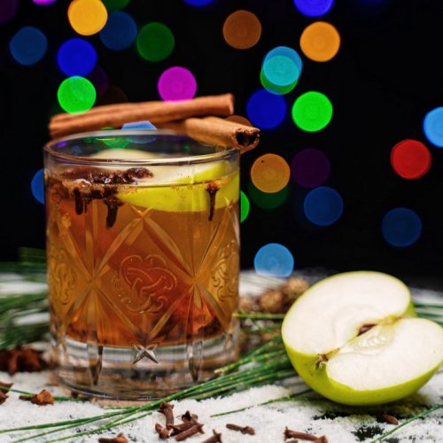 Smoked Apple Bourbon Smash