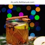 Smoked Apple Bourbon Smash - pin