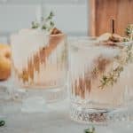 Spiced pear collins