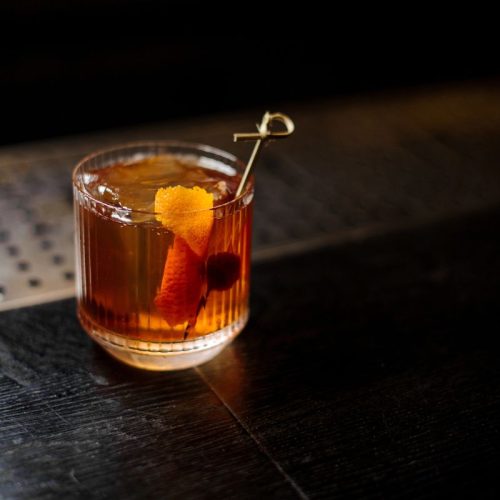 Vanilla Orange Old Fashioned