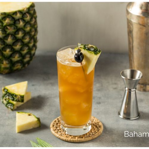 Bahama Mama cocktail redone