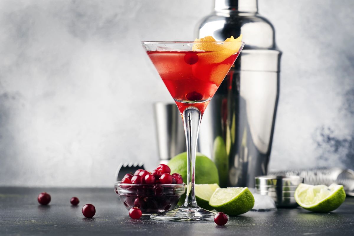 Cranberry Vodka Martini