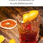 Vanilla Orange Old Fashioned PIN