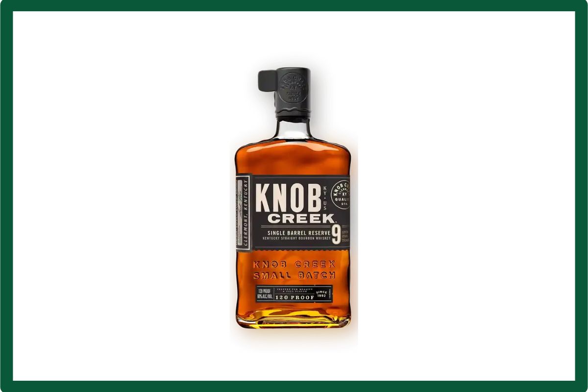 10. Knob Creek 9-Year Bourbon