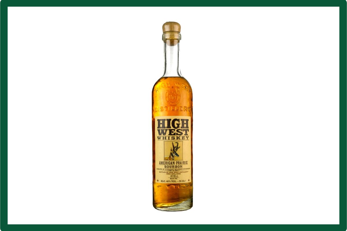 8. High West American Prairie Bourbon – Utah