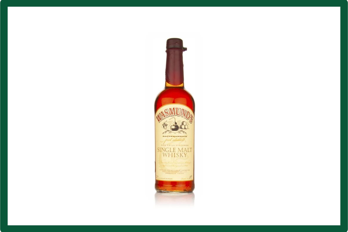 9. Wasmund’s Single Malt Bourbon – Virginia