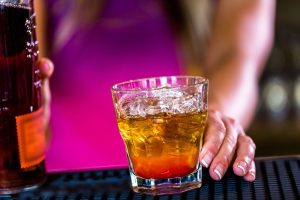Black tea old fashioned
