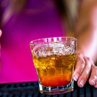 Black tea old fashioned